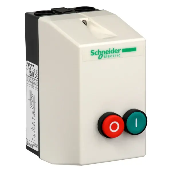 Schneider Electric - LE1D18Q7 - TeSys enclosed motor starter 18A 380V AC - 1