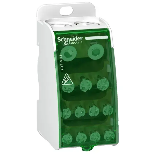 Schneider Electric - LGY116013 - SCREW DISTRIBUTION BLOCK 1P 160A 13HOLES - 1