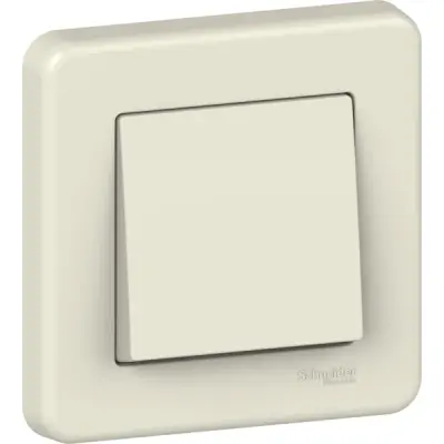 Schneider Electric - LNA0400323 - Leona 2-way Switch Cream - 1