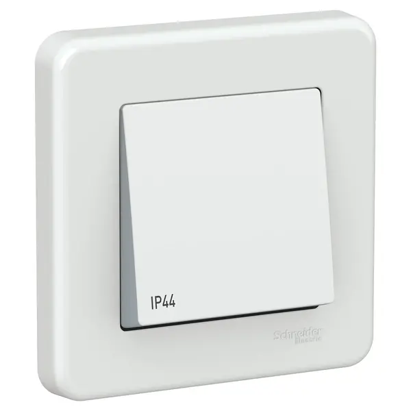 Schneider Electric - LNA0400421 - Leona 2 way switch IP44 white - 1