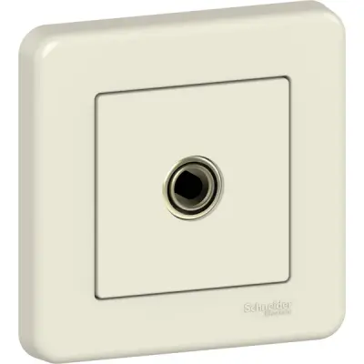 Schneider Electric - LNA3200123 - TV socket outlet ending(passage) cream - 1