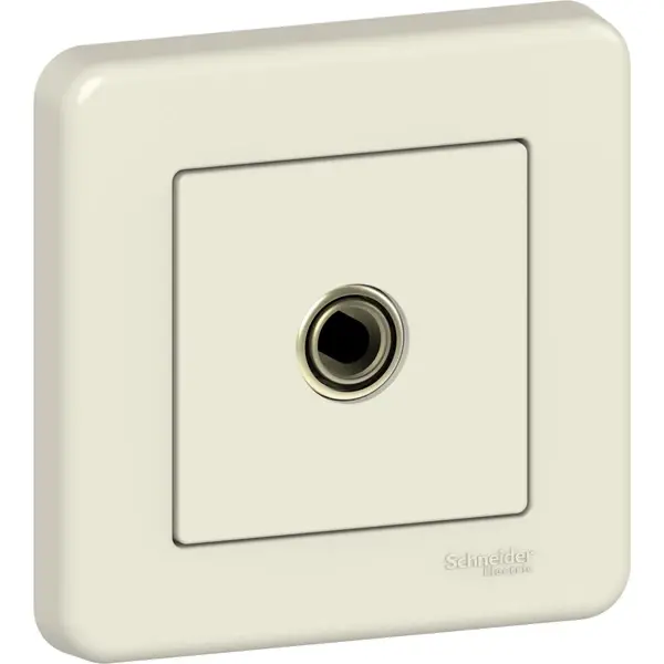 Schneider Electric - LNA3200123 - TV socket outlet ending(passage) cream - 1