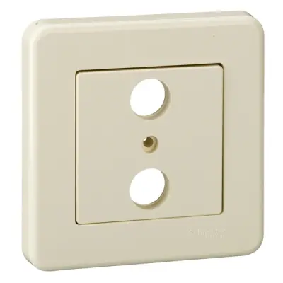 Schneider Electric - LNA3400523 - Leona TV/R Skt TV/SAT Socket Cover Cream - 1