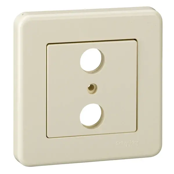 Schneider Electric - LNA3400523 - Leona TV/R Skt TV/SAT Socket Cover Cream - 1