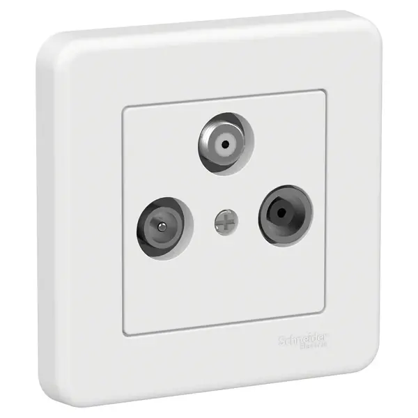 Schneider Electric - LNA3500221 - Leona TV/R/SAT Intermediate 5dB Sckt Wht - 1