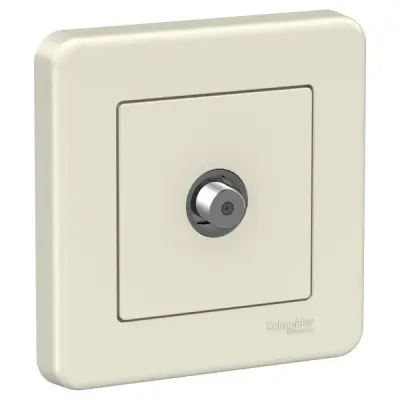 Schneider Electric - LNA3700123 - Leona SAT Intermediate 4dB Socket Cream - 1