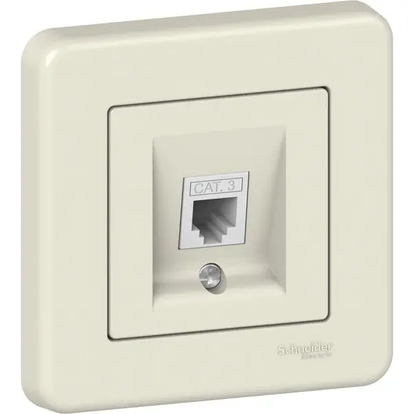 Schneider Electric - LNA4100123 - Leona RJ11 4 Contacts Cream - 1