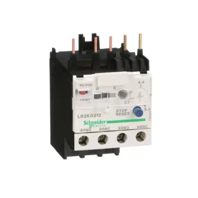 Schneider Electric - LR2K0312 - TeSys K overload relay 3.7-5.5 class 10 - 1