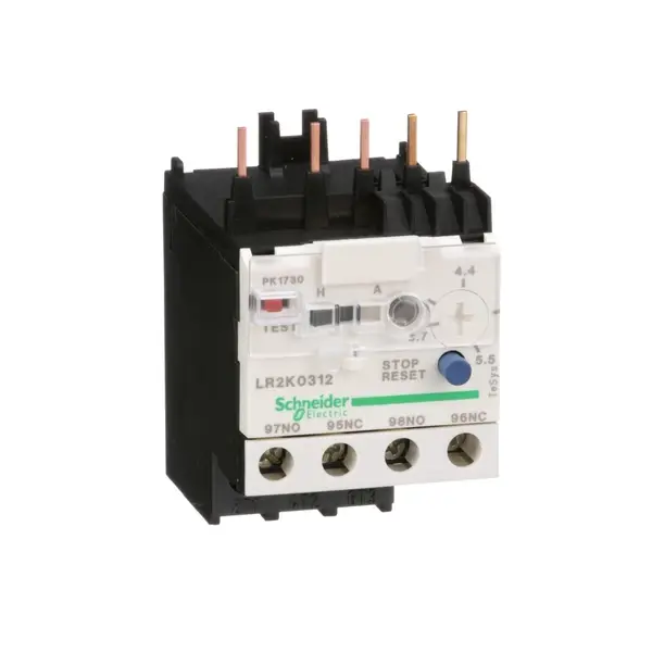 Schneider Electric - LR2K0312 - TeSys K overload relay 3.7-5.5 class 10 - 1