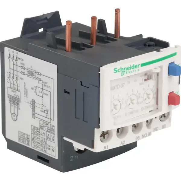 Schneider Electric - LR97D07M7 - TeSys electronic overcurrent relay 1.2-7 - 1