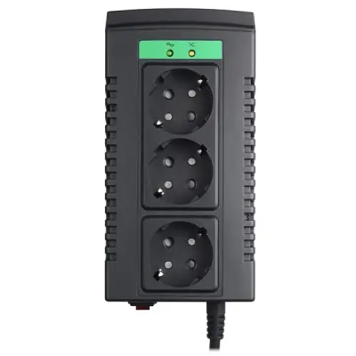 Schneider Electric - LS1000-RS - Line-R 1000VA AVR, 3 Schuko Outlets, 230 - 1