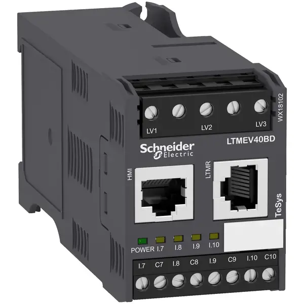 Schneider Electric - LTMEV40BD - TeSys T expansion modul 24V DC - 1
