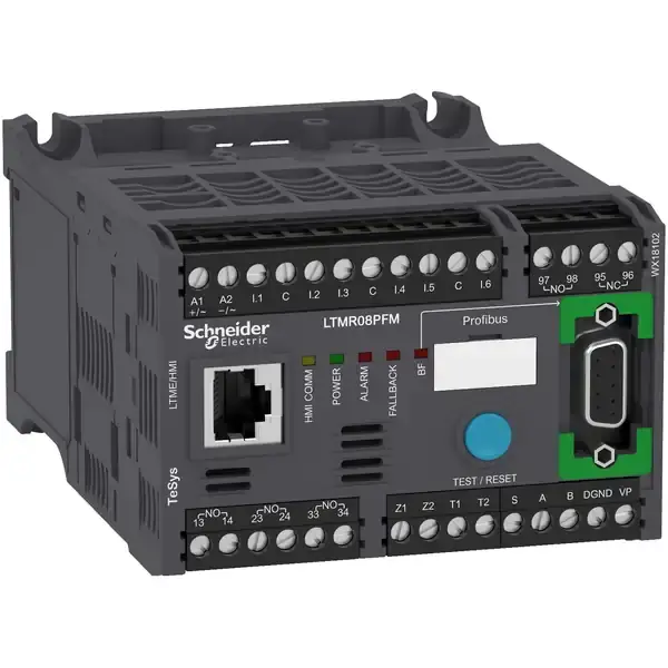 Schneider Electric - LTMR08PFM - TeSys T Motor Controller Profibus 0.4-8A - 1