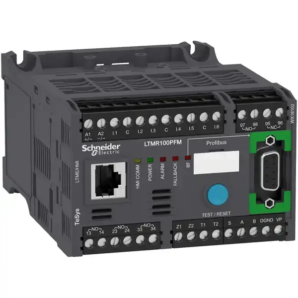 Schneider Electric - LTMR100PFM - TeSys T Motor Controller Profibus 5-100A - 1