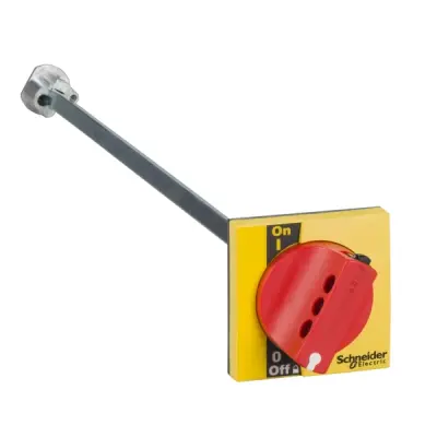 Schneider Electric - LV428942 - Front rotary handle INS 40..160 - red ha - 1