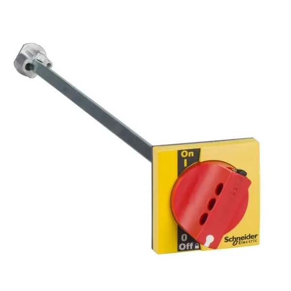 Schneider Electric - LV428942 - Front rotary handle INS 40..160 - red ha - 1