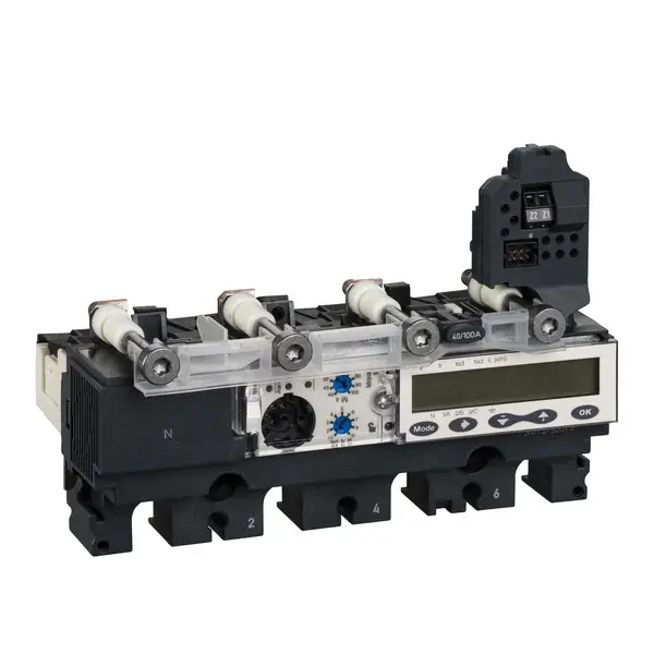 Schneider Electric - LV429105 - 4P4D MICROLOGIC 5.2 E 100A TRIP UNIT - 1