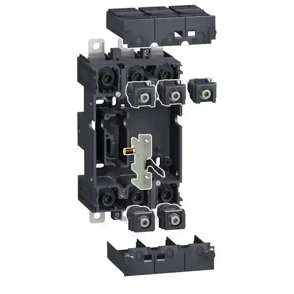 Schneider Electric - LV429289 - plug-in base kit - 3 poles - for NSX100. - 1