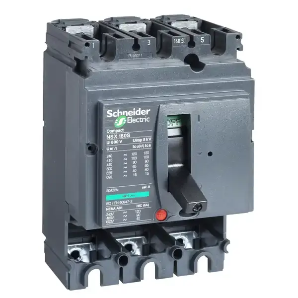Schneider Electric - LV431405 - 3P NSX250L WITHOUT TRIP UNIT COMPACT CI - 1