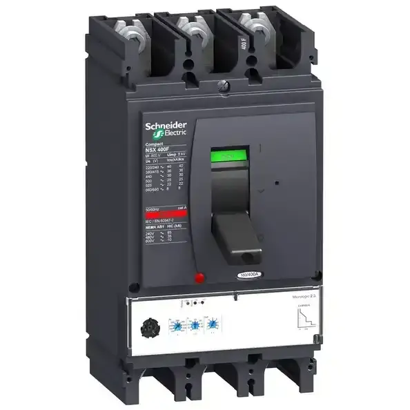 Schneider Electric - LV432676 - circuit breaker Compact NSX400F - Microl - 1