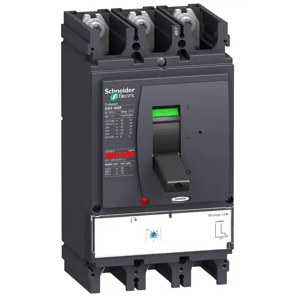 Schneider Electric - LV432750 - circuit breaker Compact NSX400H - Microl - 1