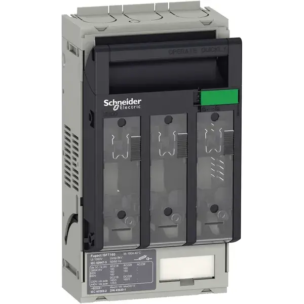 Schneider Electric - LV480801 - ISTF160 FUSE-SWITCH FIXED M8 TERMINALS - 1