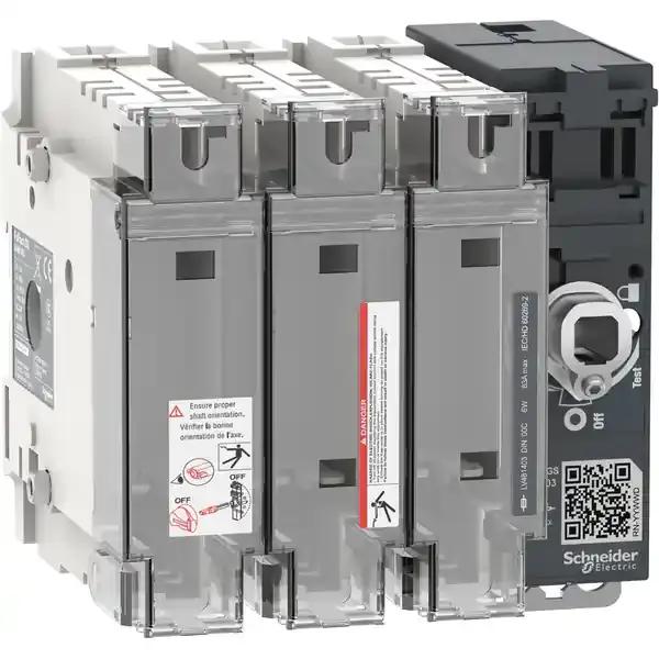 Schneider Electric - LV481403 - FuPact GS SDF 63A 3P DIN 00C F&R CTRL - 1