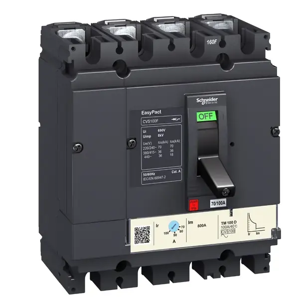 Schneider Electric - LV525342 - Easypact CVS - CVS250F TM200D circuit br - 1