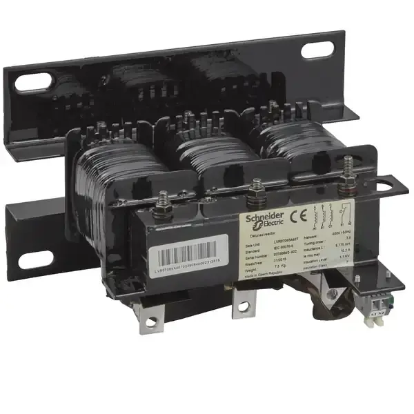Schneider Electric - LVR07065A40T - DETUNED REACTOR 400V 50HZ 6,5KVAR 190HZ - 1