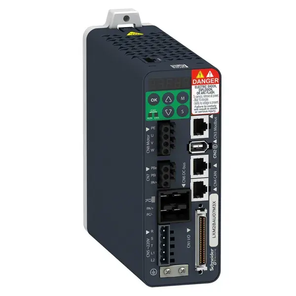 Schneider Electric - LXM28AU07M3X - Lexium 28, CANopen, 0.75 kW - 1
