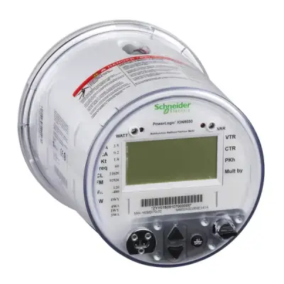 Schneider Electric - M8650C0C0H6E1C3A - ION8650 Power and Energy Meter - 1