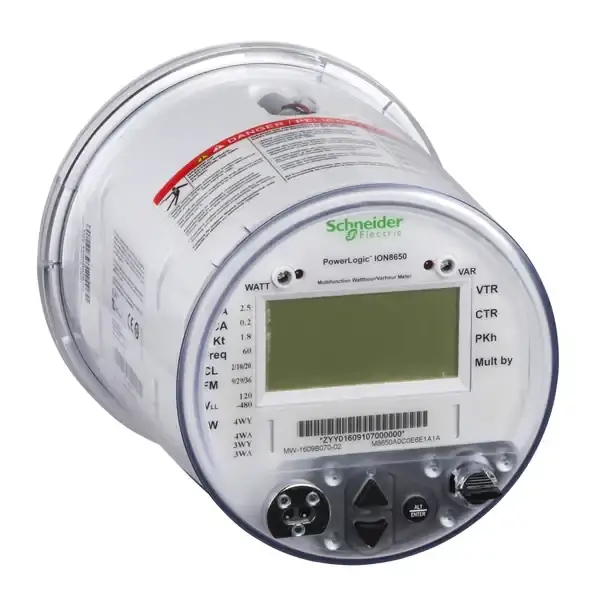 Schneider Electric - M8650C0C0H6E1C3A - ION8650 Power and Energy Meter - 1