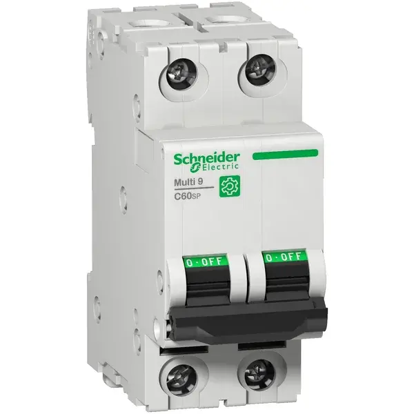 Schneider Electric - M9F22216 - Multi9 C60SP 2P C 16A 10kA 480Y/277V UL1 - 1