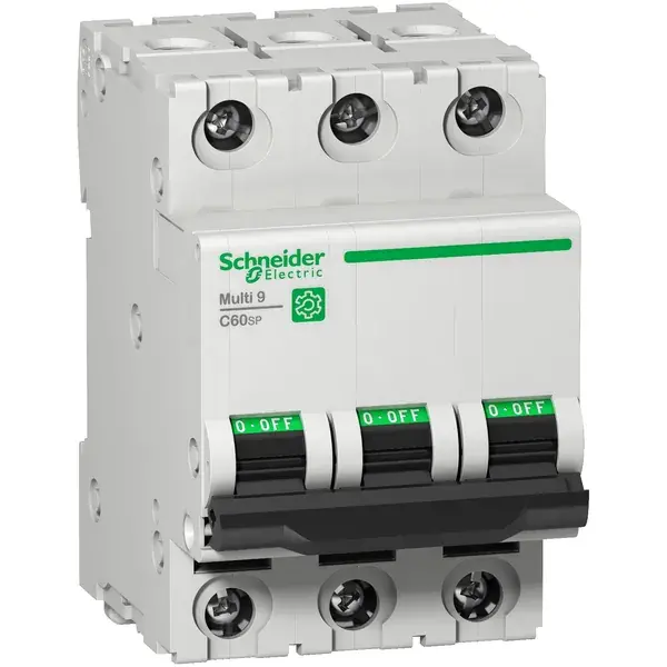 Schneider Electric - M9F22325 - MULTI9 C60SP 3P C 25A 10KA 480Y/277V UL1 - 1