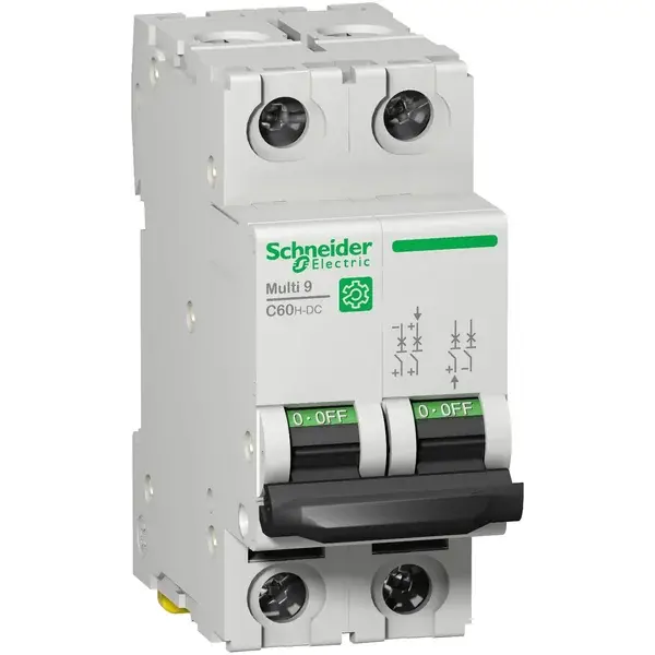 Schneider Electric - M9U11225 - Multi9 C60H-DC 25A B 500V-DC Miniature C - 1