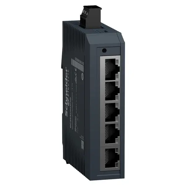 Schneider Electric - MCSESU053FN0 - Modicon Unmanaged Switch - 5 ports for c - 1