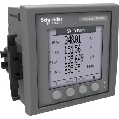Schneider Electric - METSEPM2220 - EasyLogic VAF P & E meter THD POP CL 1 - - 1