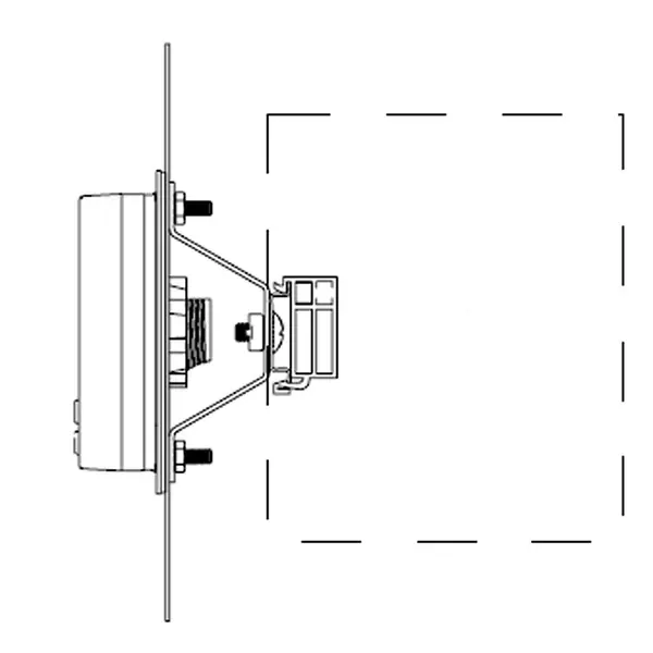 Schneider Electric - METSEPMAK - DIN 96 RMD MOUNTING ADAPTER KIT - 1