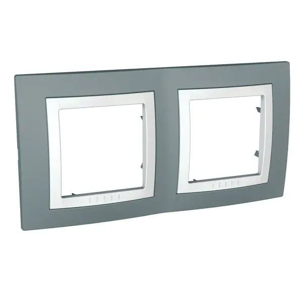 Schneider Electric - MGU2.004.858 - 2gang c. frame technical - 1