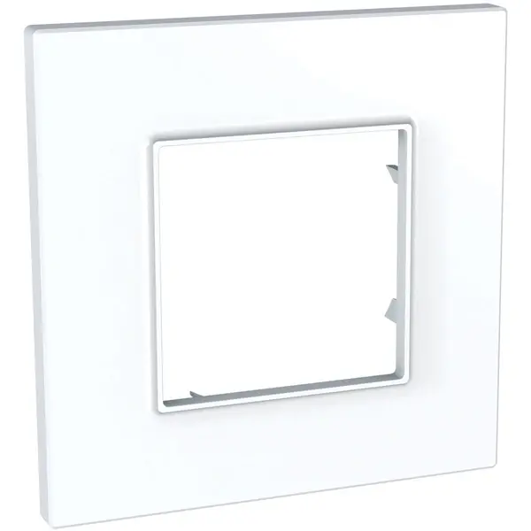 Schneider Electric - MGU2.702.18 - Unica Quadro 1g Frame White - 1