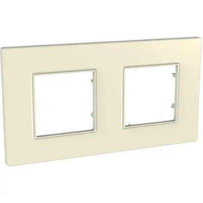 Schneider Electric - MGU2.704.16 - Unica Quadro 2g Frame Stone - 1
