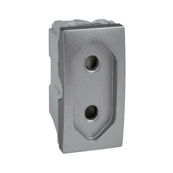 Schneider Electric - MGU3.031.30 - Unica EU Socket-out. 1m Alum - 1