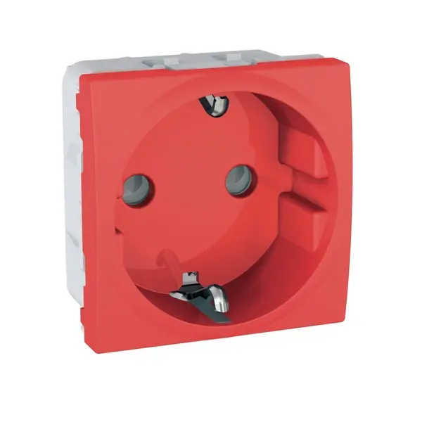 Schneider Electric - MGU3.037.03 - Unica Side-E. S.O. w/ Shut. 2m Red - 1