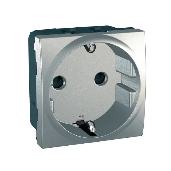 Schneider Electric - MGU3.037.30 - Unica Side-E. S.O. w/ Shut. 2m Alum - 1