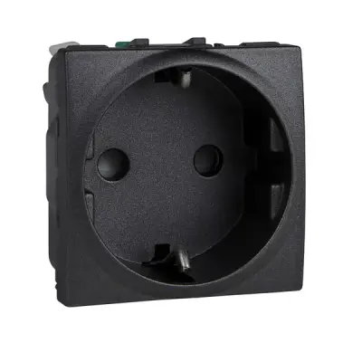 Schneider Electric - MGU3.057.12 - Unica Side-E. S.O. w/ Shut. 2m Graphite - 1