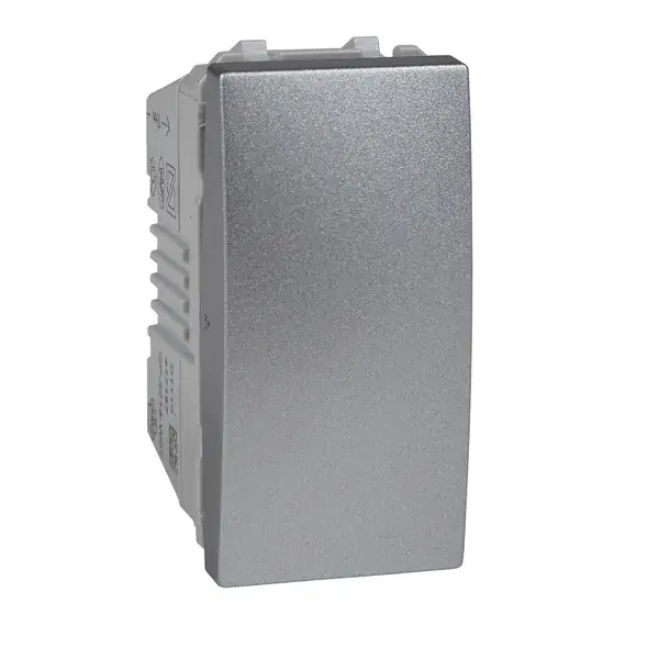 Schneider Electric - MGU3.101.30 - Unica One-way Switch 1m Alum - 1
