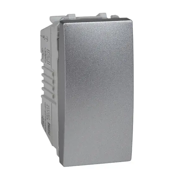 Schneider Electric - MGU3.103.30 - Unica Two-way Switch 1m Alum - 1