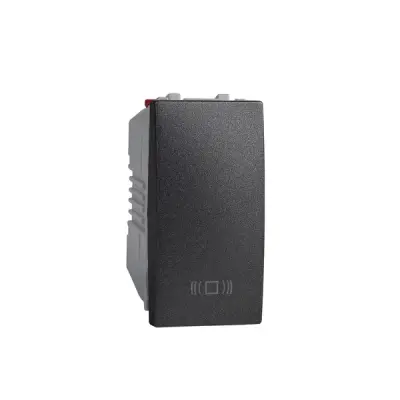 Schneider Electric - MGU3.106.12C - Unica Push-button w/Bell Sym 1m Graphite - 1