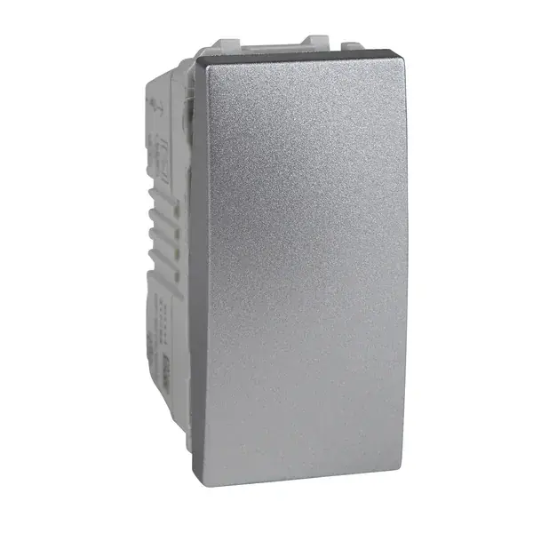 Schneider Electric - MGU3.106.30 - Unica Push-button 1m Alum - 1