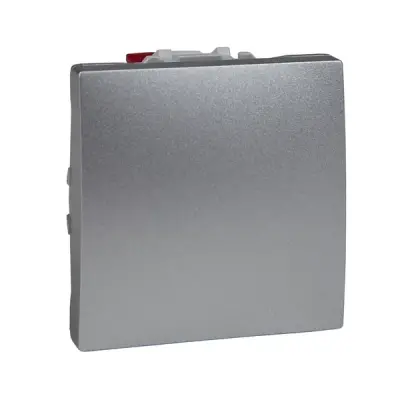 Schneider Electric - MGU3.203.30 - Unica Two-way Switch 2m Alum - 1